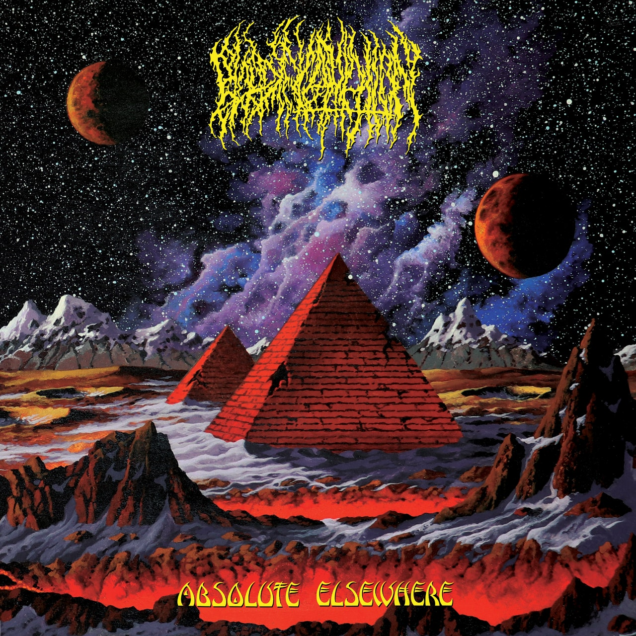 Blood Incantation - Absolute Elsewhere LP record (red vinyl)