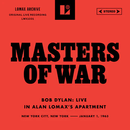 Bob Dylan - Masters of War 7" single (RSD Black Friday 2025)