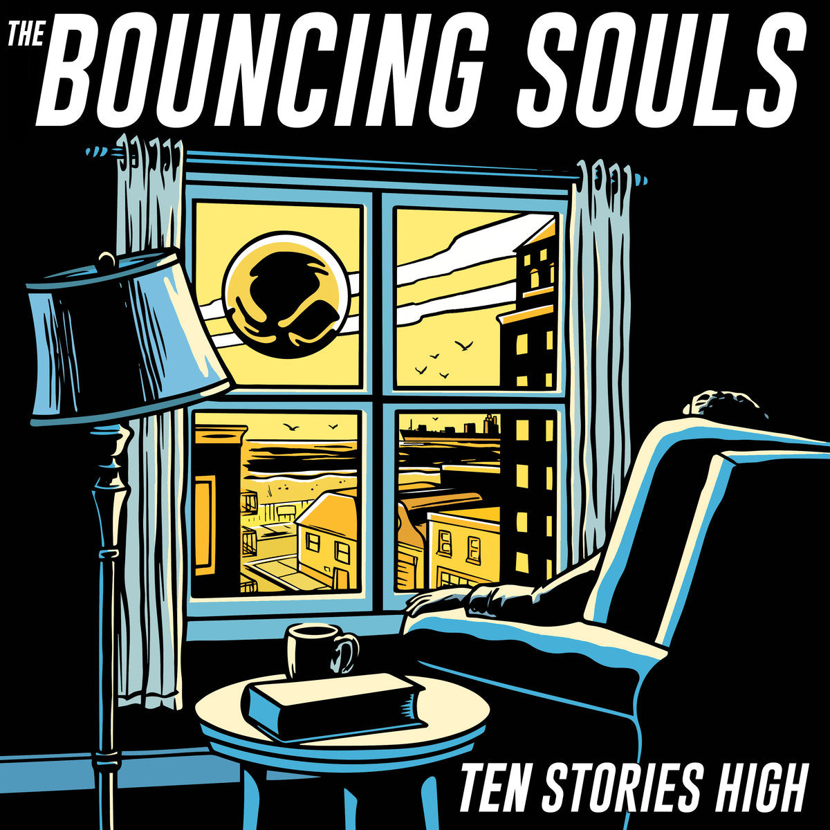 Bouncing Souls - Ten Stories High LP record (yellow/blue/black vinyl)