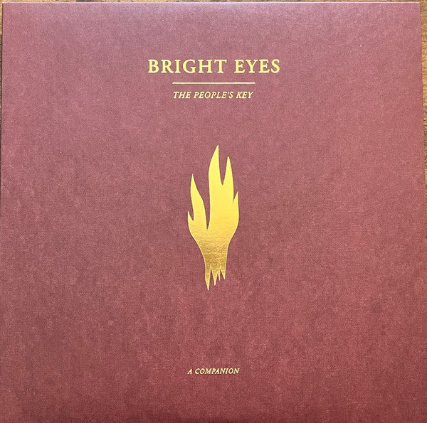 Bright Eyes - The People's Key Companion EP gold vinyl record