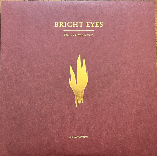 Bright Eyes - The People's Key Companion EP gold vinyl record