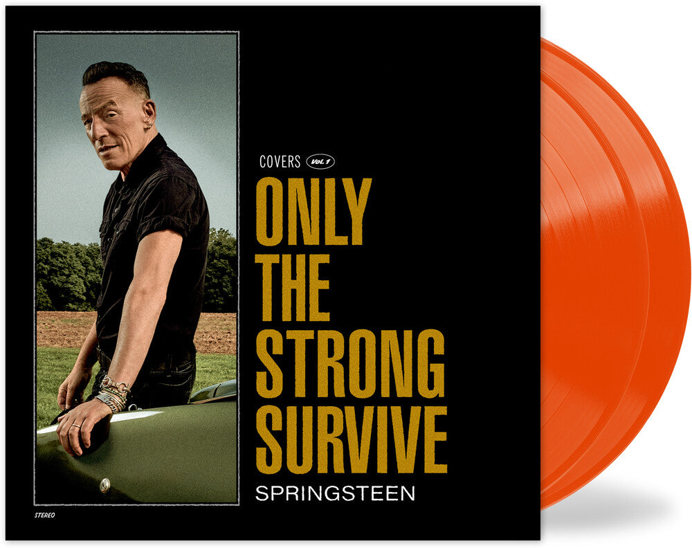 Bruce Springsteen - Only the Strong Survive LP record (sundance orange vinyl)