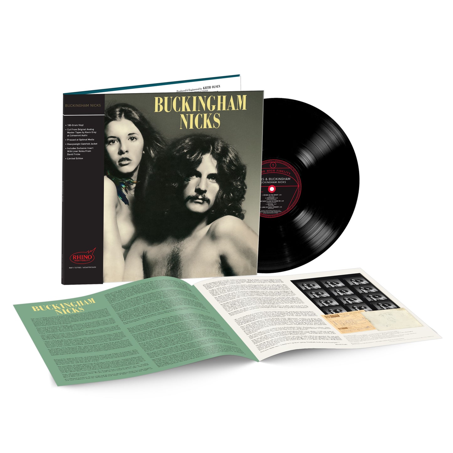 PREORDER (09/19/25): Buckingham Nicks - self-titled LP vinyl record (Rhino High Fidelity pressing)