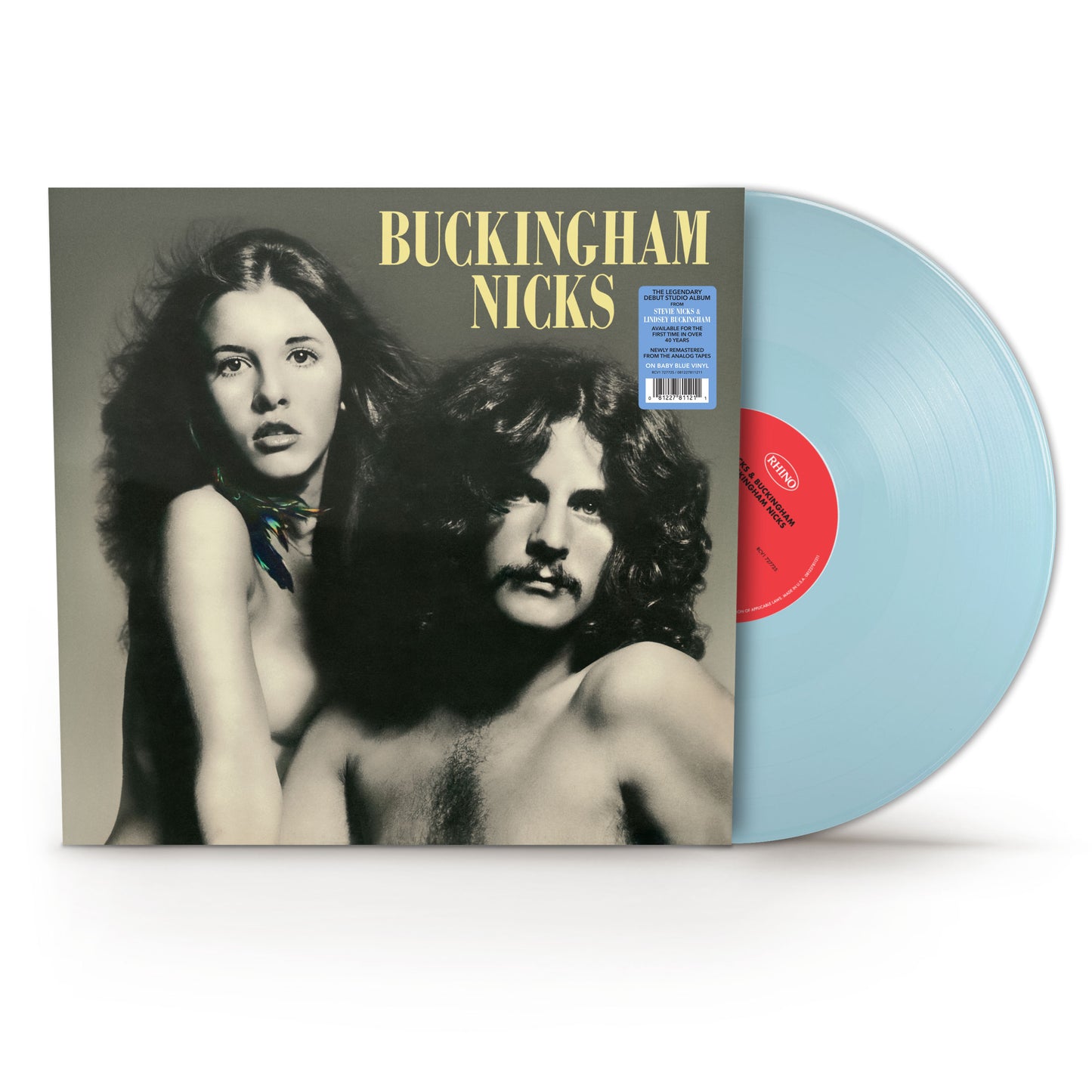 Buckingham Nicks - self-titled LP record (blue vinyl)
