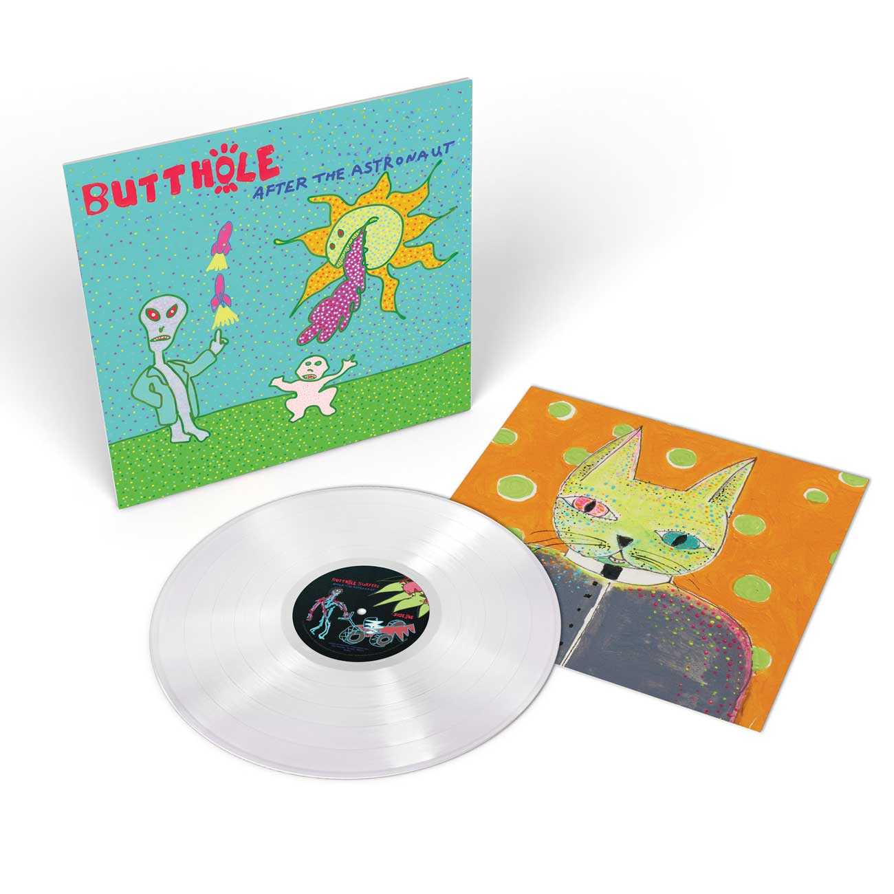 Butthole Surfers - After The Astronaut LP record (white vinyl)