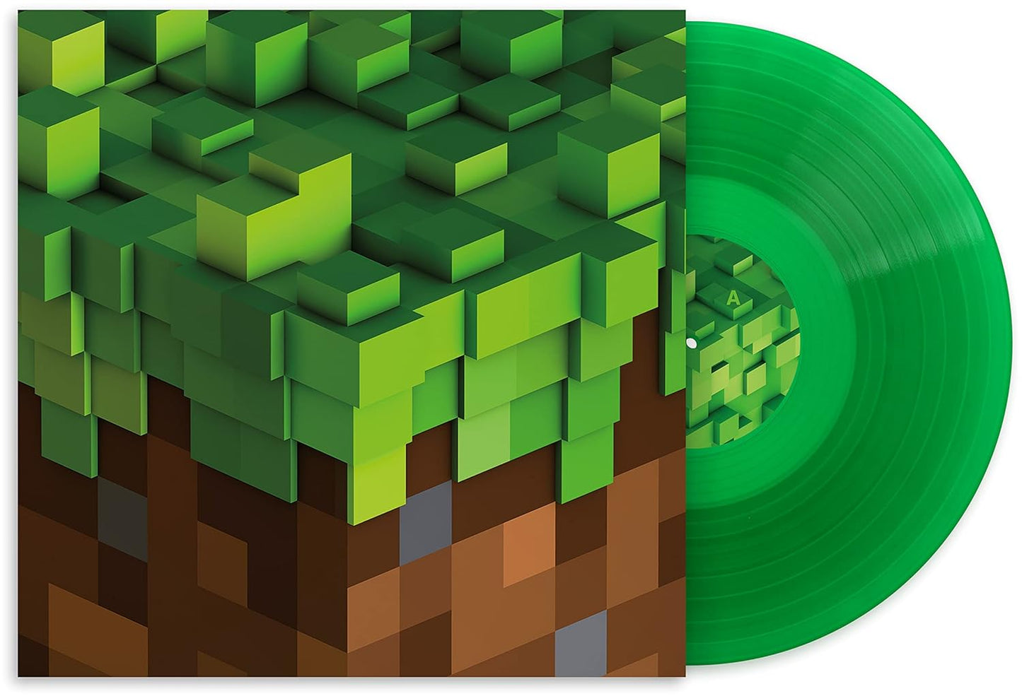 C418 - Minecraft Volume Alpha LP transparent green vinyl record