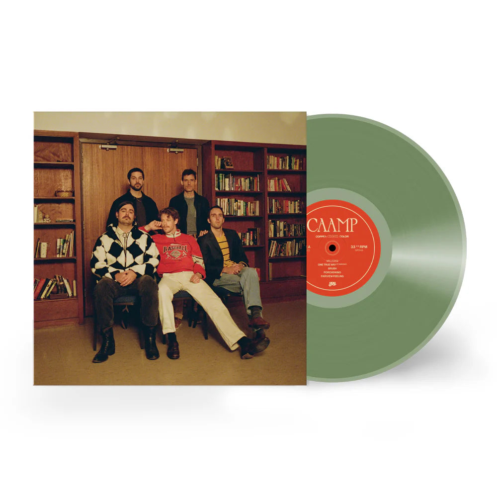 Caamp - Copper Changes LP record (indie exclusive on green vinyl)
