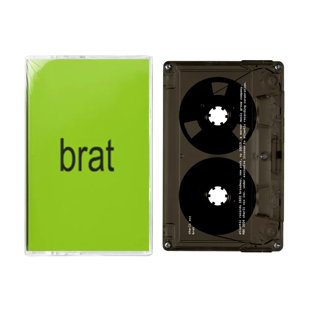 Charli XCX - brat cassette tape