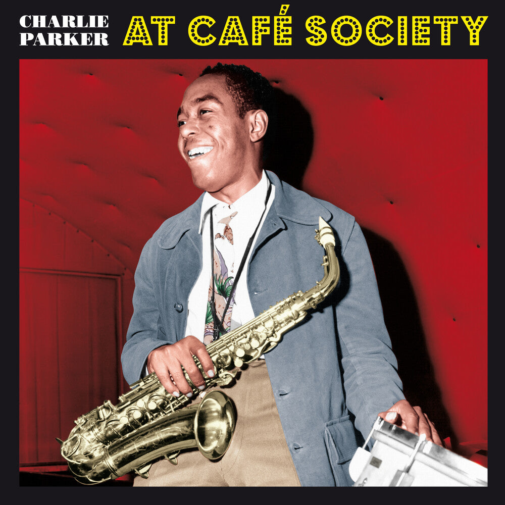 Charlie Parker - At Cafe Society LP record (red vinyl)