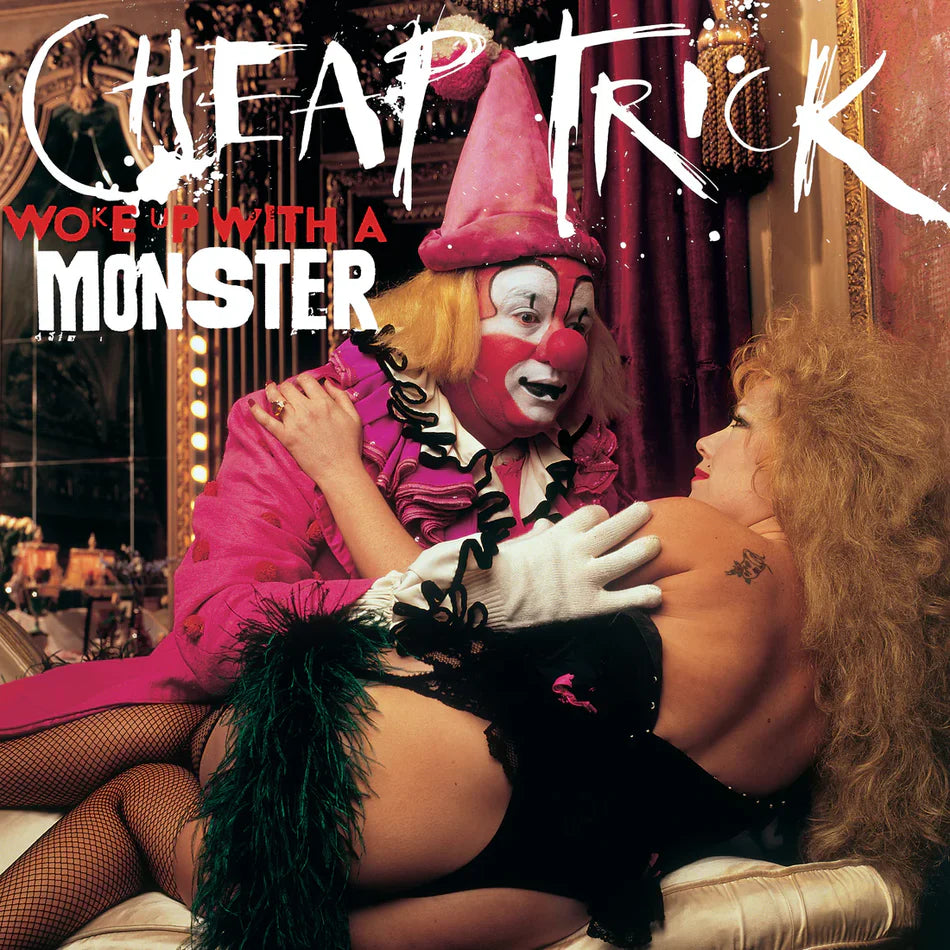 Cheap Trick - Woke Up With A Monster LP record (pink vinyl)