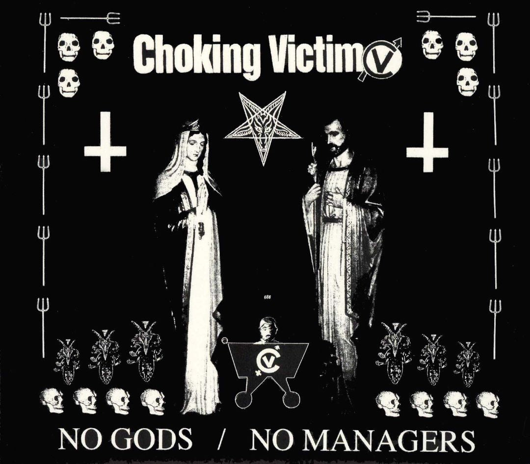 Choking Victim - No Gods, No Managers LP vinyl record