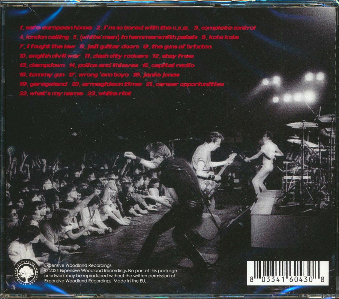 The Clash - Palladium NYC 1979 CD