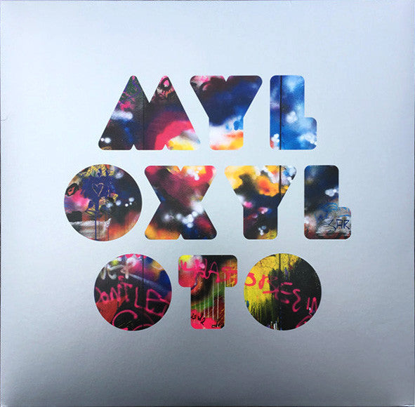 Coldplay - Mylo Xyloto LP record (clear vinyl)