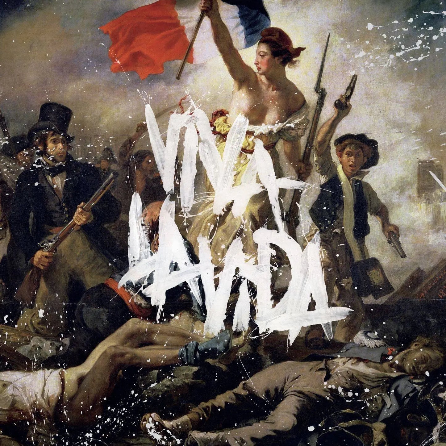 Coldplay - Viva La Vida LP record (clear vinyl)