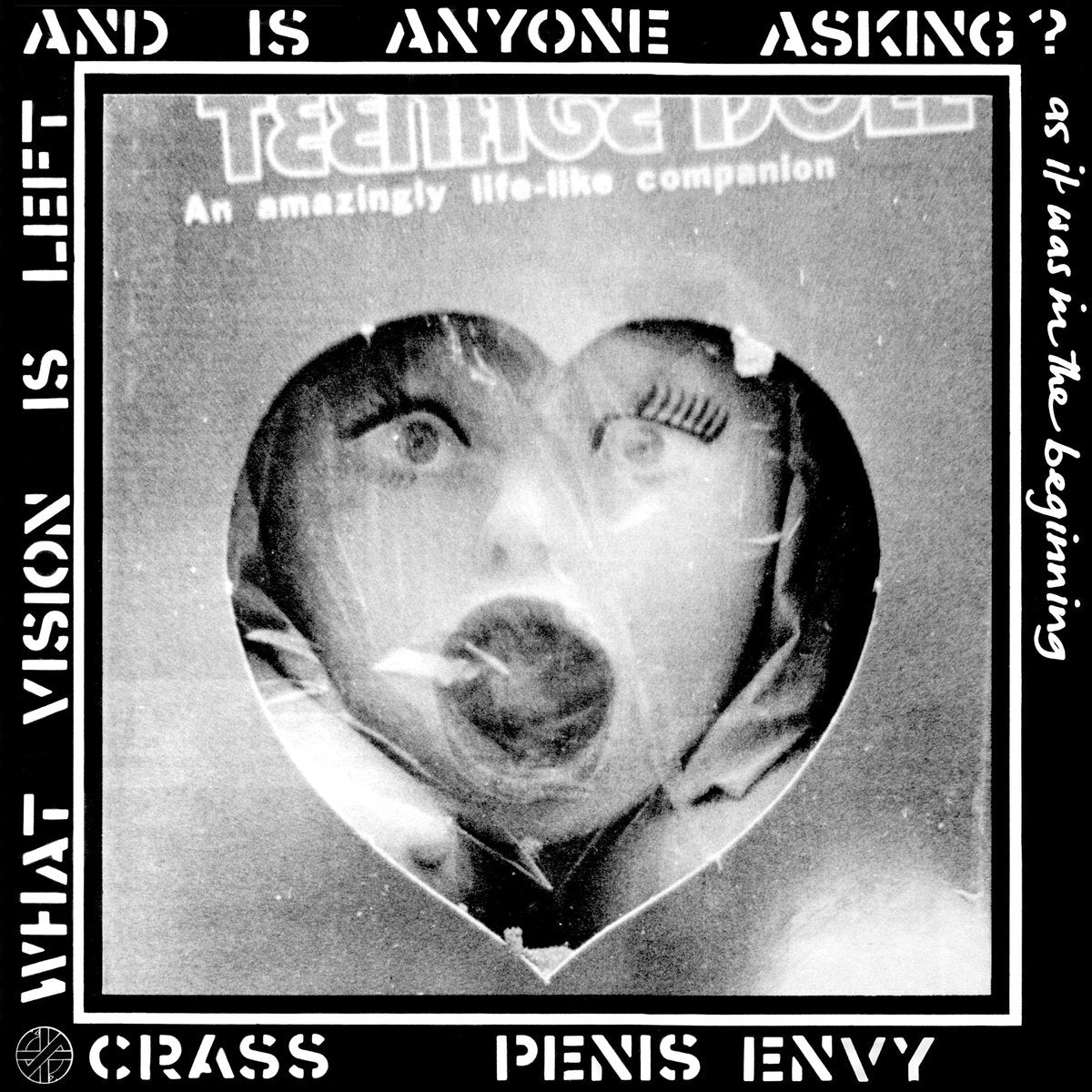 Crass - Penis Envy LP vinyl record