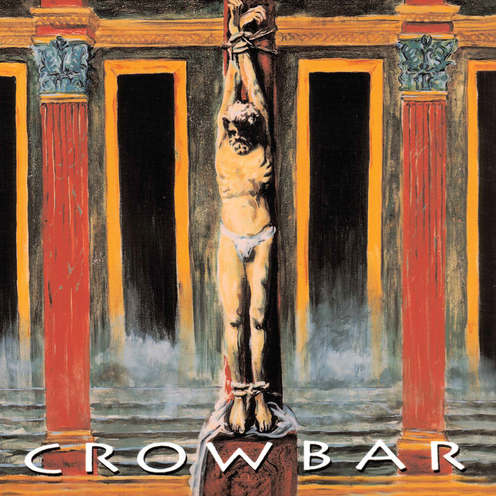 Crowbar - self-titled LP record (yellow/orange vinyl)