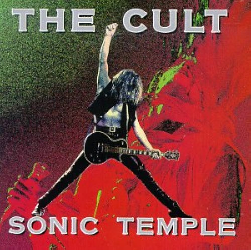 The Cult - Sonic Temple LP record (green vinyl)