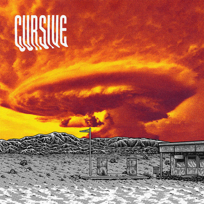 Cursive - Devourer LP record (red/black vinyl)