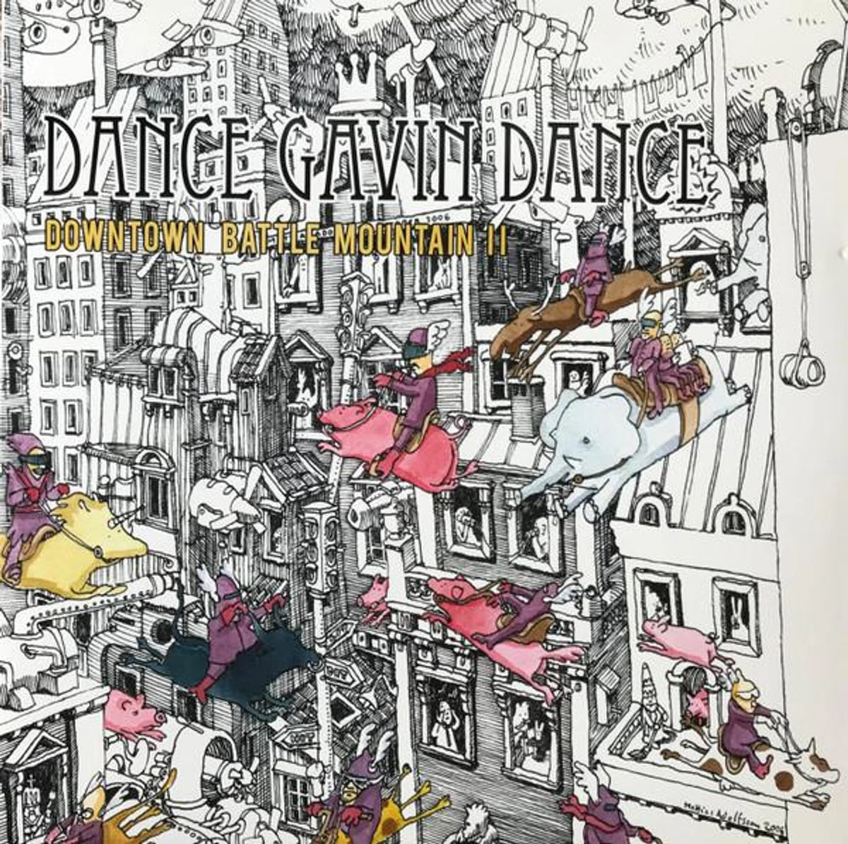 Dance Gavin Dance - Downtown Battle Mountain II LP vinyl record