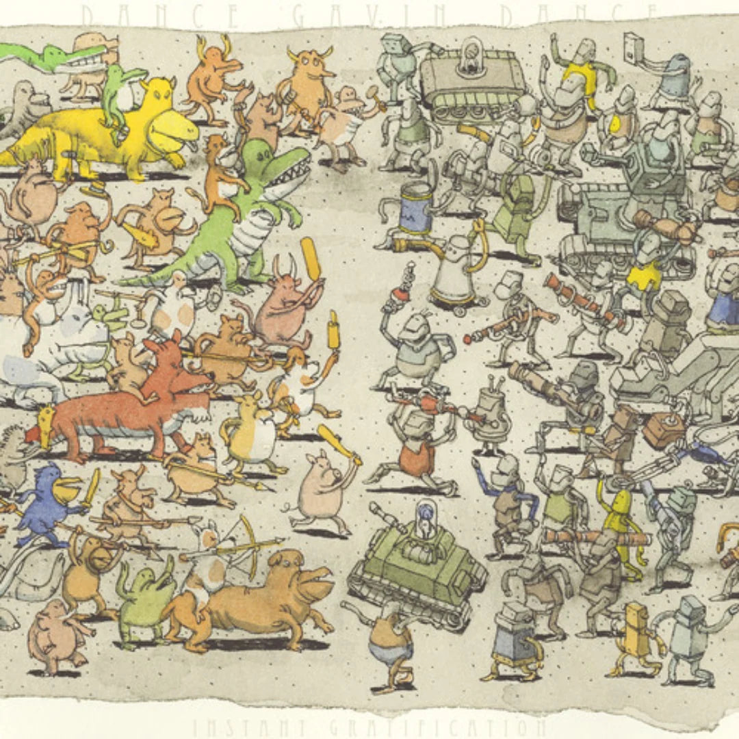 Dance Gavin Dance - Instant Gratification LP vinyl record