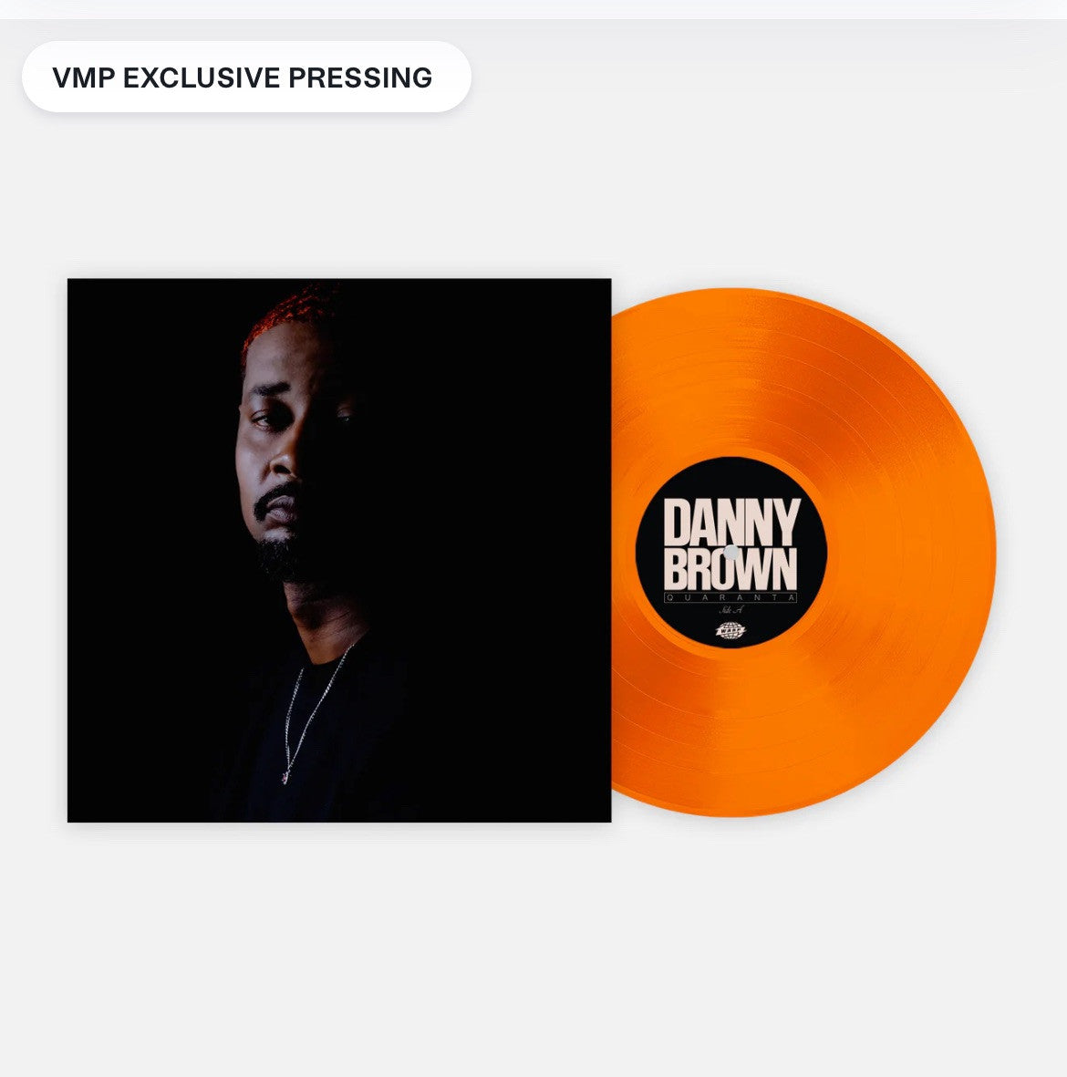 Danny Brown - Quaranta LP record (Vinyl Me Please pressing)