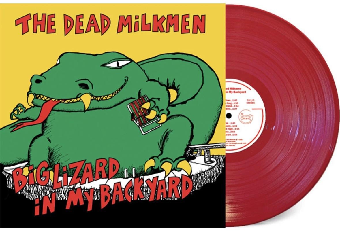 PREORDER (05/29/26): Dead Milkmen - Big Lizard In My Backyard LP record (red vinyl)