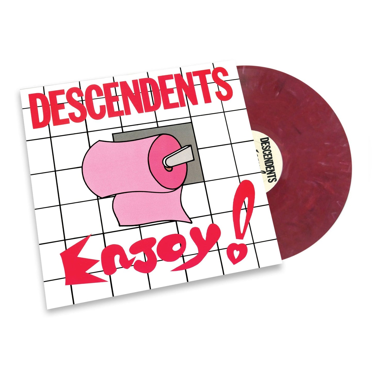 PREORDER (04/24/26): Descendents - Enjoy! LP red vinyl record