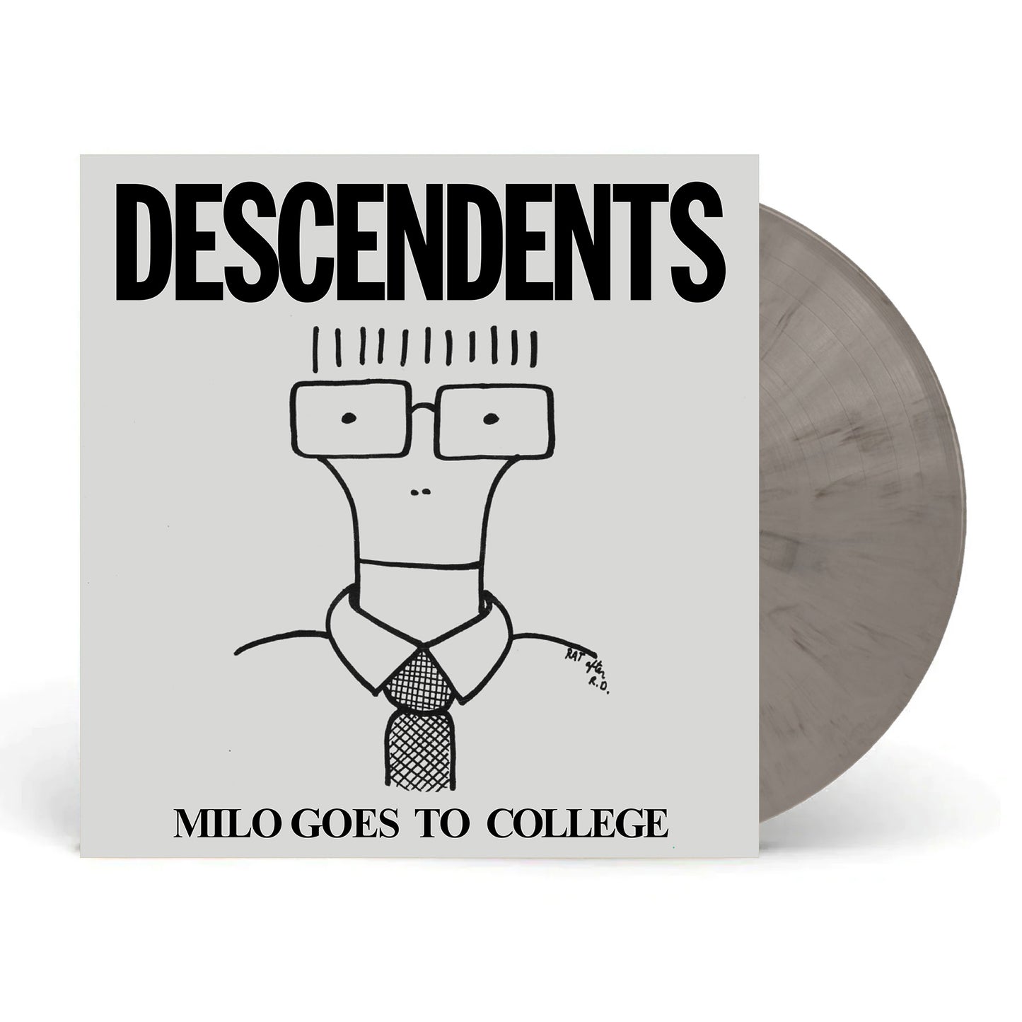 Descendents - Milo Goes to College LP record (grey marble vinyl)