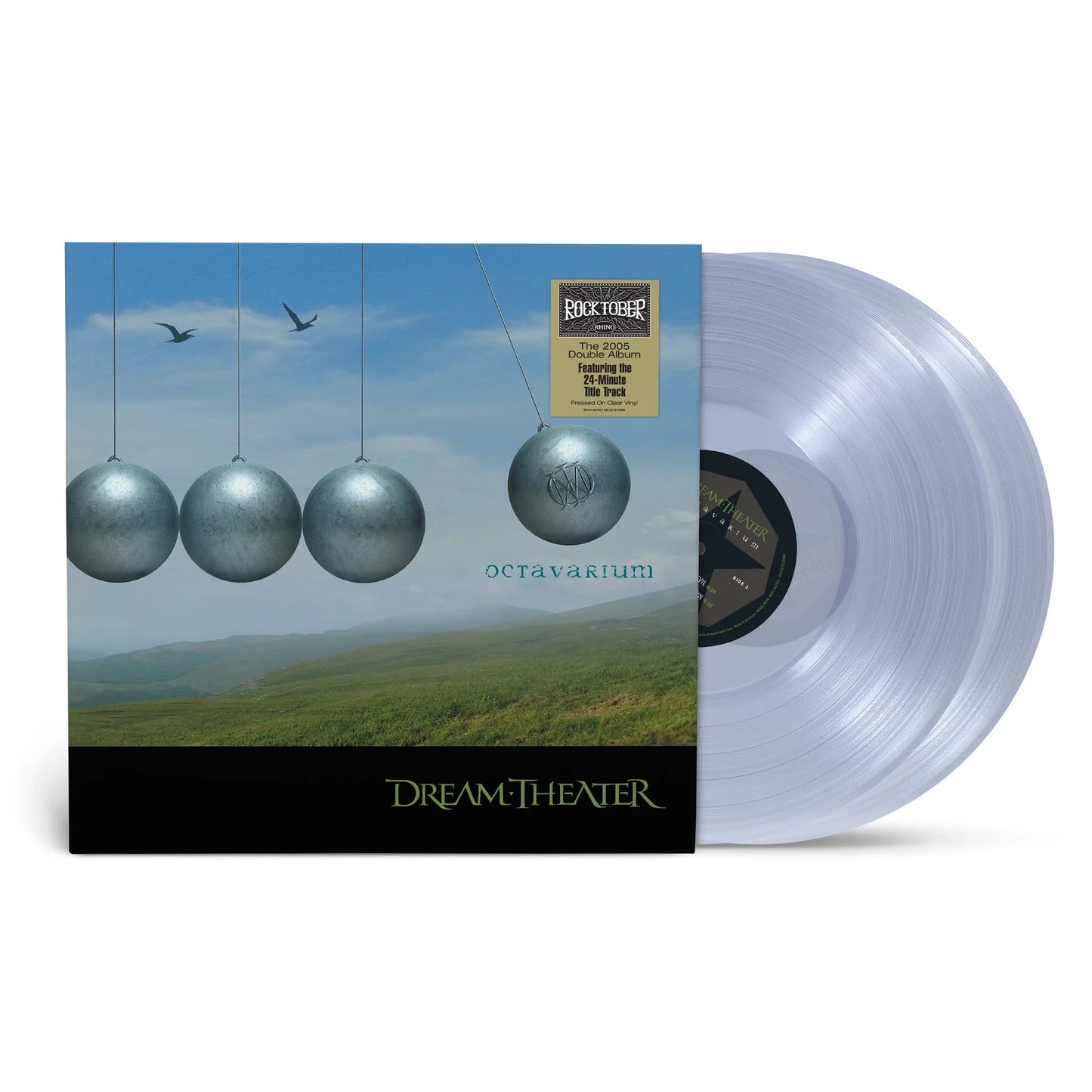 PREORDER (10/10/25): Dream Theater - Octavarium LP record (Rocktober 2025 reissue on clear vinyl)