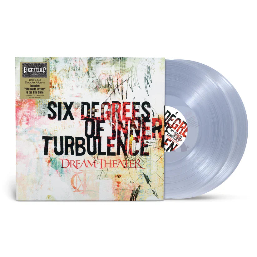 PREORDER (10/10/25): Dream Theater - Six Degrees of Inner Turbulence LP record (Rocktober 2025 reissue on clear vinyl)