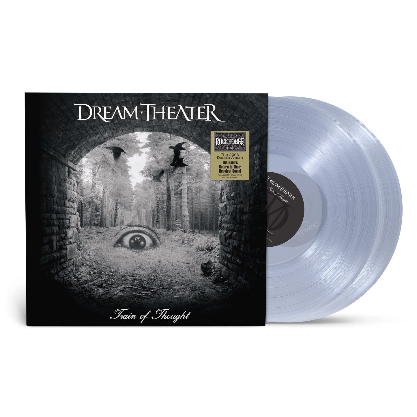 PREORDER (10/10/25): Dream Theater - Train of Thought LP record (Rocktober 2025 reissue on clear vinyl)