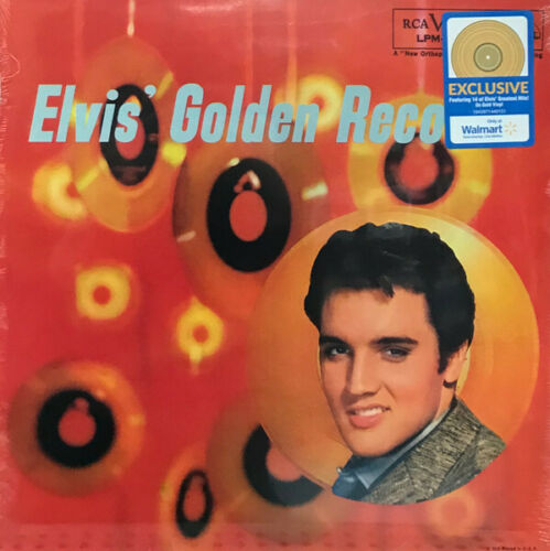 Elvis Presley - Elvis's Golden Records LP record (gold vinyl)