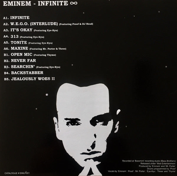Eminem - Infinite LP vinyl record