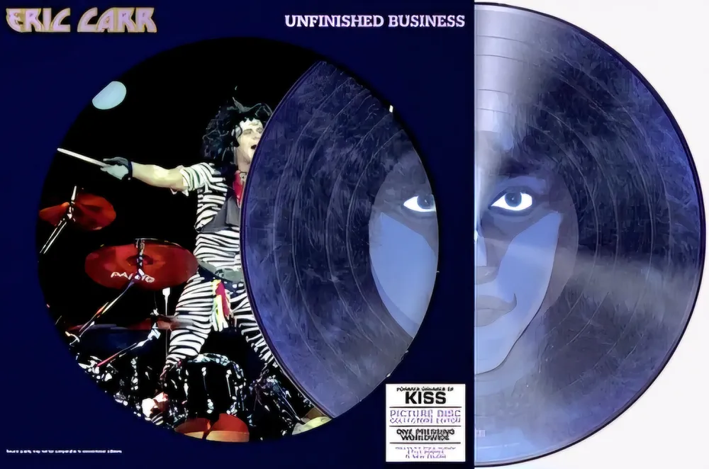 Eric Carr - Unfinished Business LP record (picture disc vinyl)