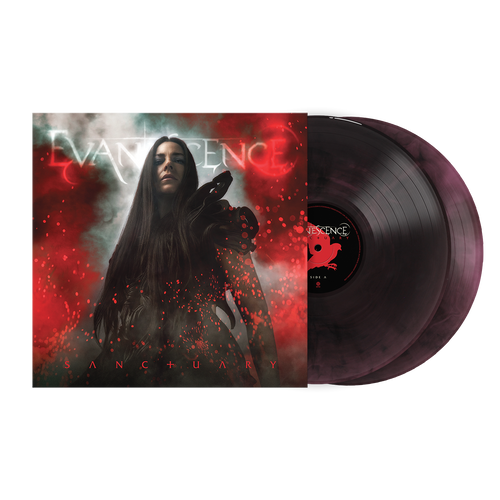 PREORDER (09/04/26): Evanescence - Sanctuary LP record (purple/black marbled vinyl)