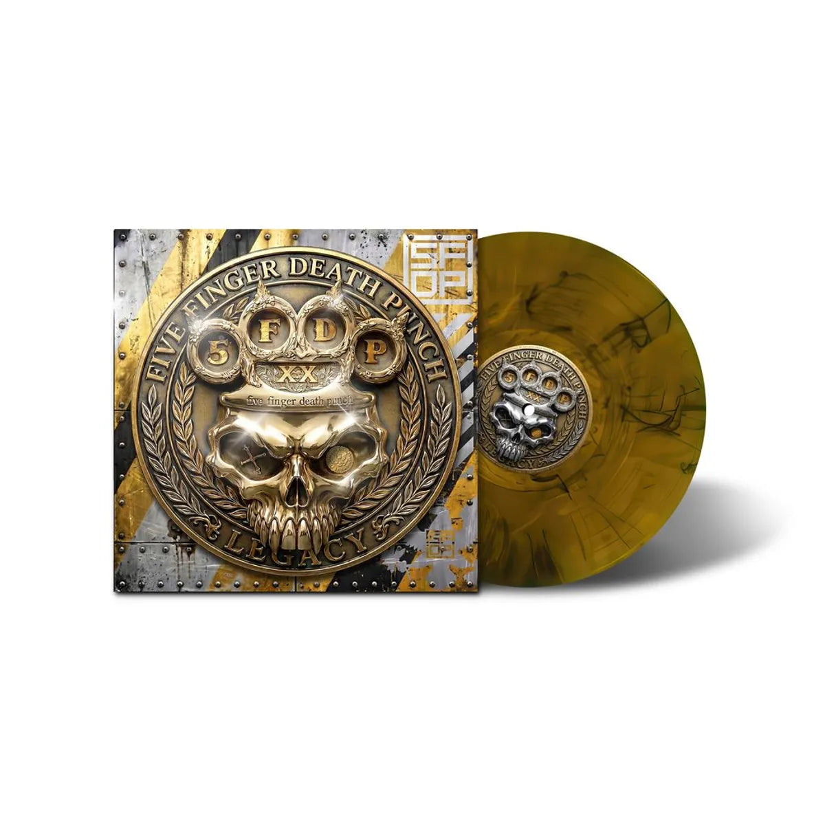 PREORDER (09/18/26): Five Finger Death Punch - Legacy LP record (indie exclusive gold vinyl)