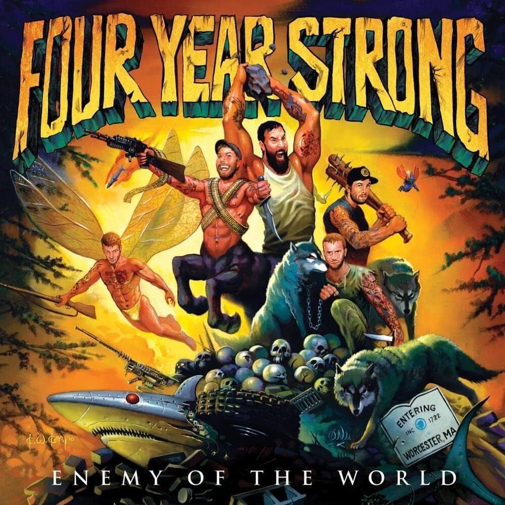 Four Year Strong - Enemy of the World LP vinyl record