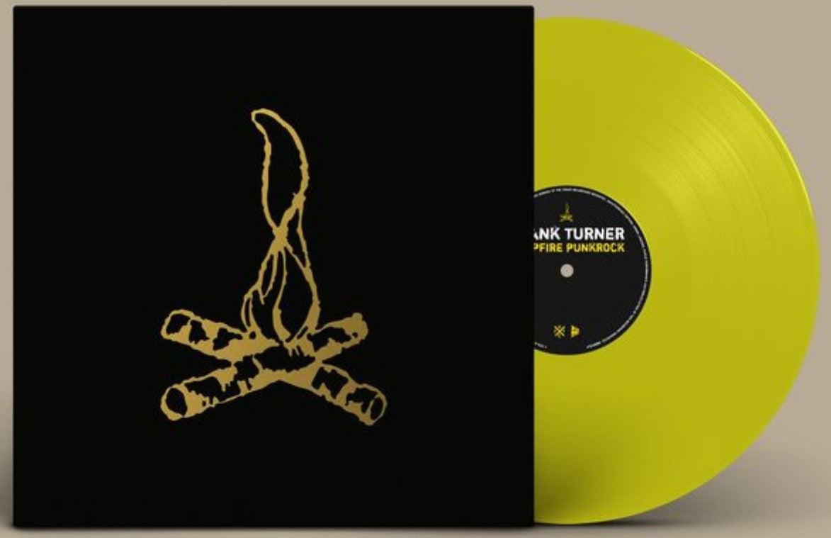 Frank Turner - Campfire Punkrock LP yellow vinyl record (indie exclusive)