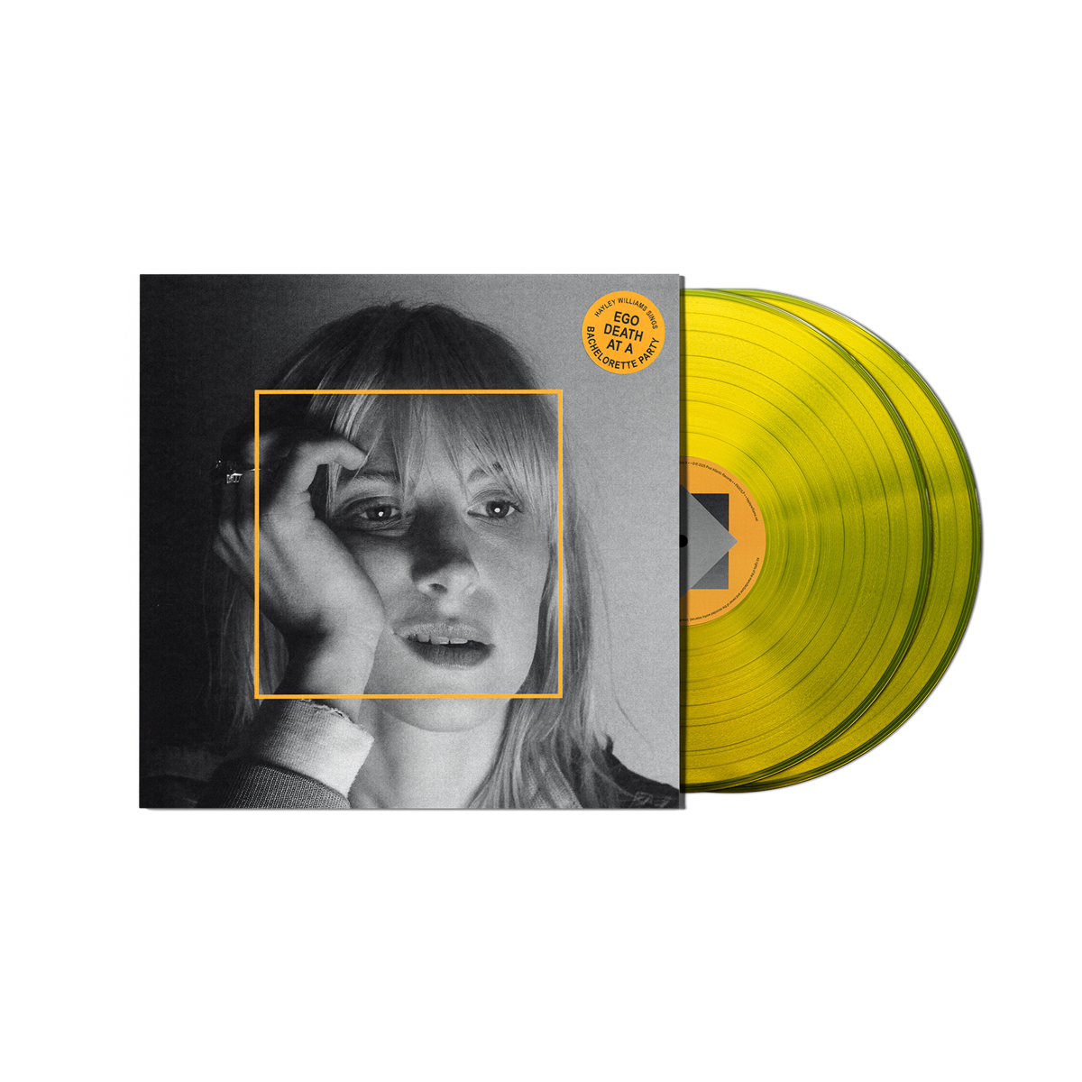 Hayley Williams - Ego Death At A Bachelorette Party LP record (yellow vinyl)