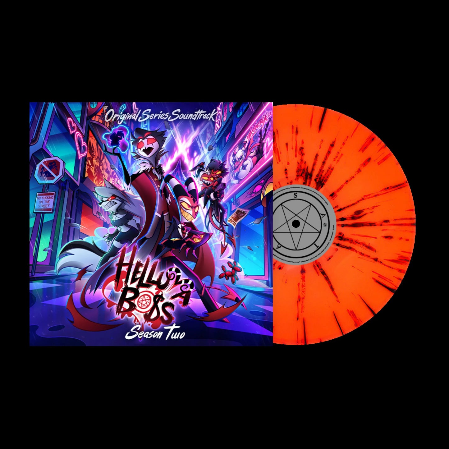 Helluva Boss: Season Two soundtrack LP record (indie exclusive)