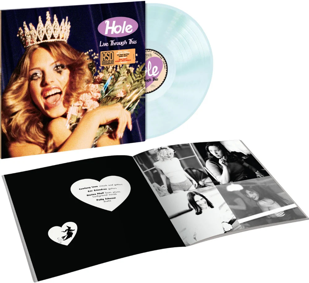 PREORDER (10/23/26): Hole - Live Through This LP record (RSD Essentials reissue on coke bottle clear vinyl)