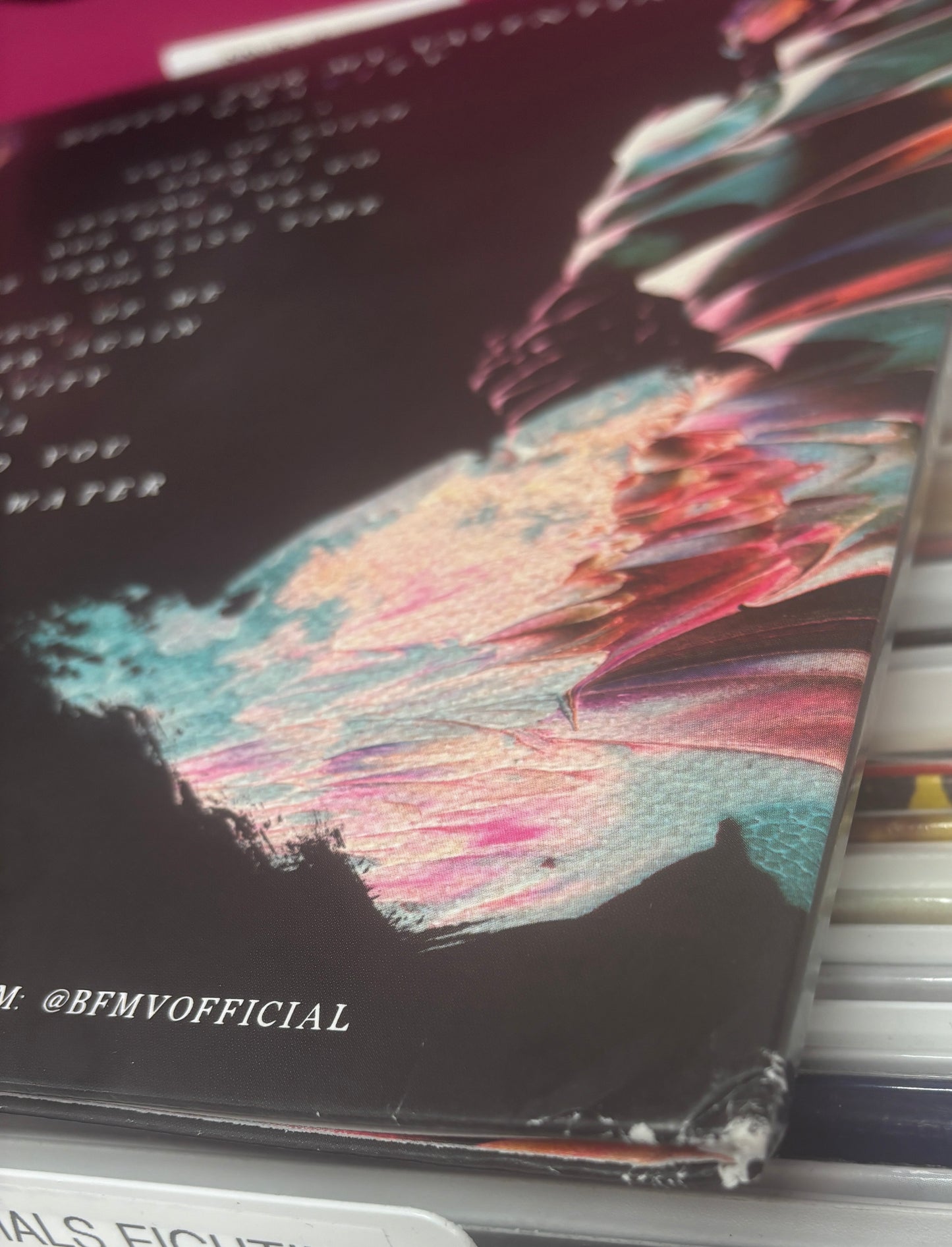 USED: Bullet for My Valentine - Gravity LP record (orange vinyl)