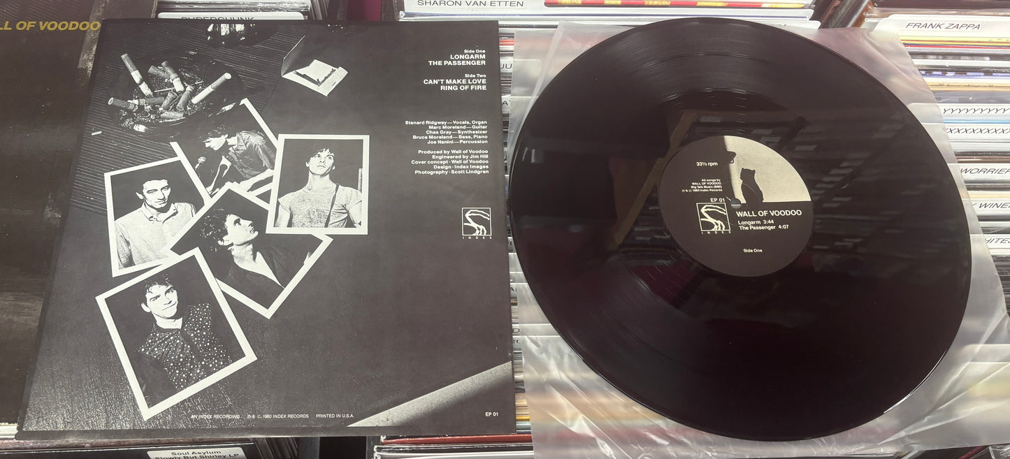 USED: Wall of Voodoo - Self-titled 12" EP record (1987 reissue)