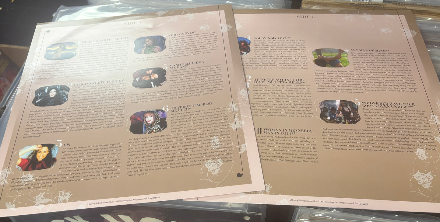 USED: Shania Twain - Greatest Hits 2xLP