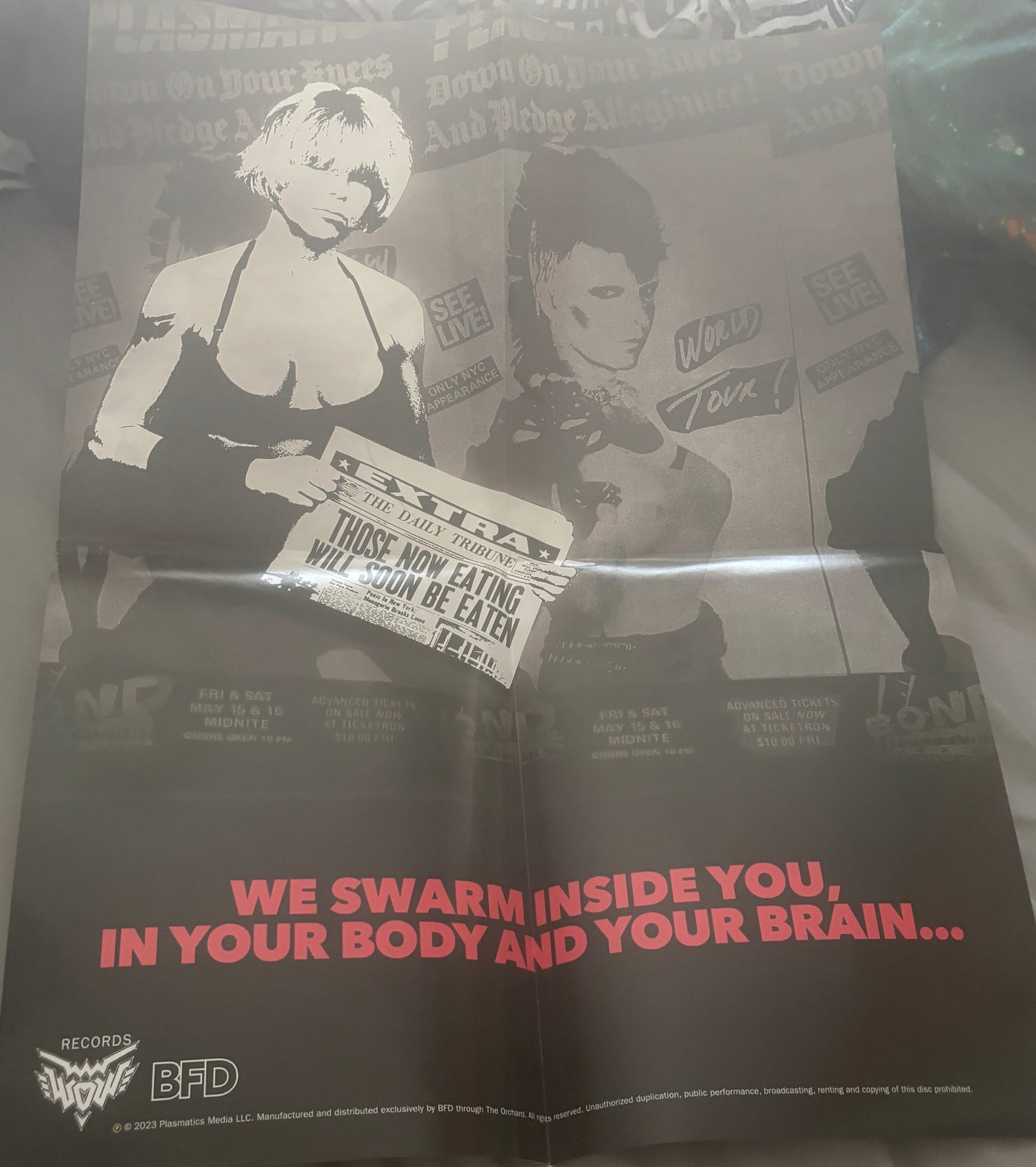 USED: Wendy O. Williams (of Plasmatics) - Maggots: The Record LP red vinyl (RSD BF 2023 pressing)