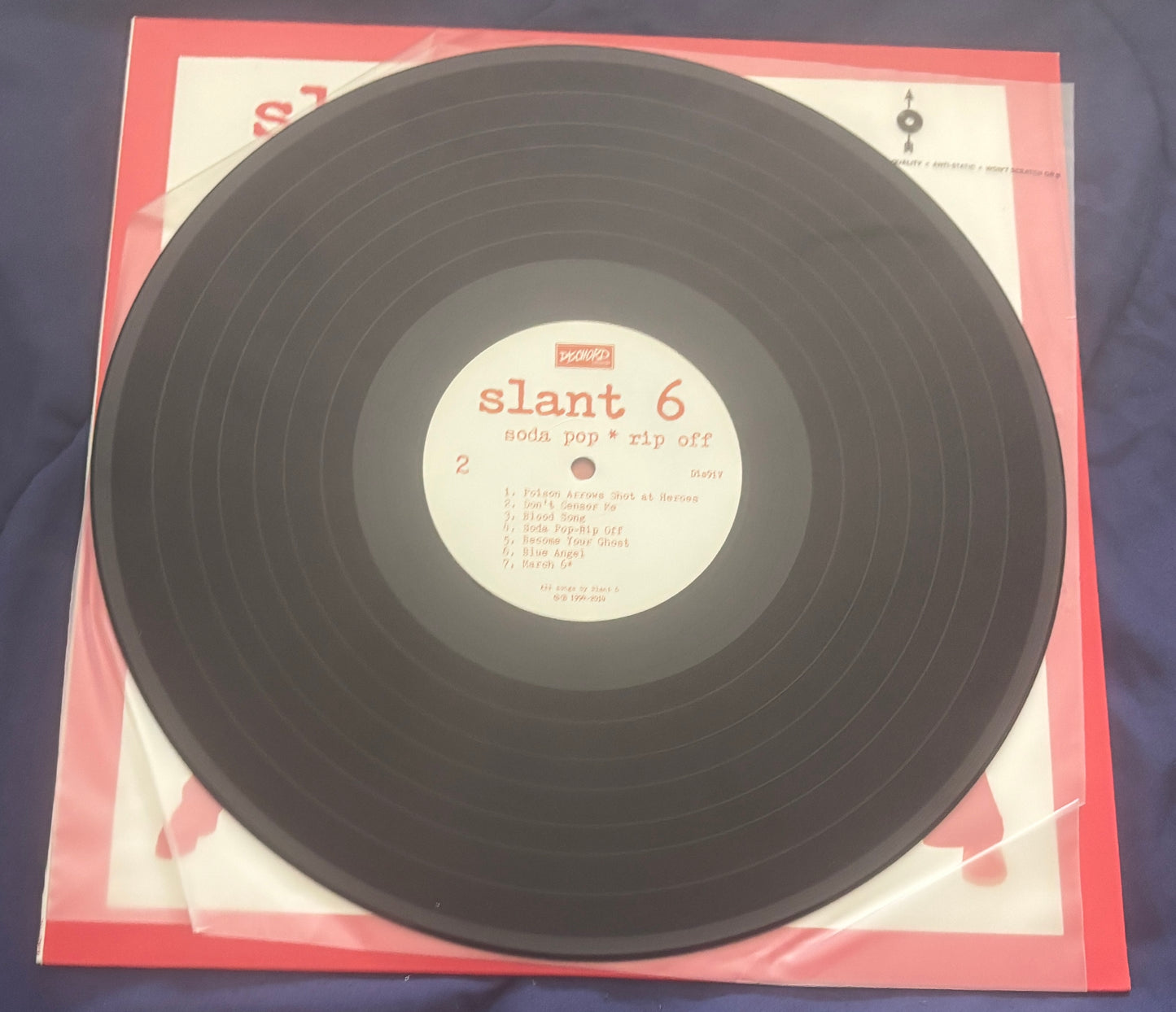 USED: Slant 6 - Soda Pop * Rip off LP vinyl record (2014 reissue)