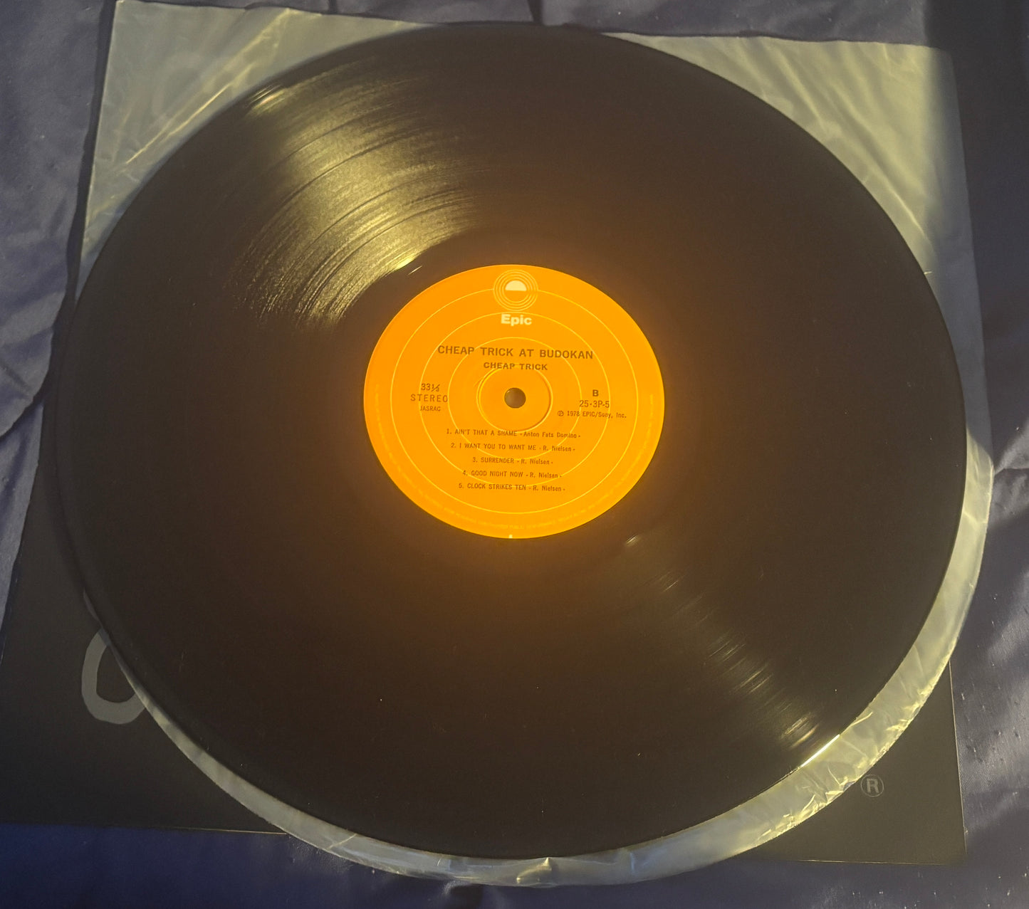 USED: Cheap Trick - At Budokan LP vinyl record (1978 Japanese Import)