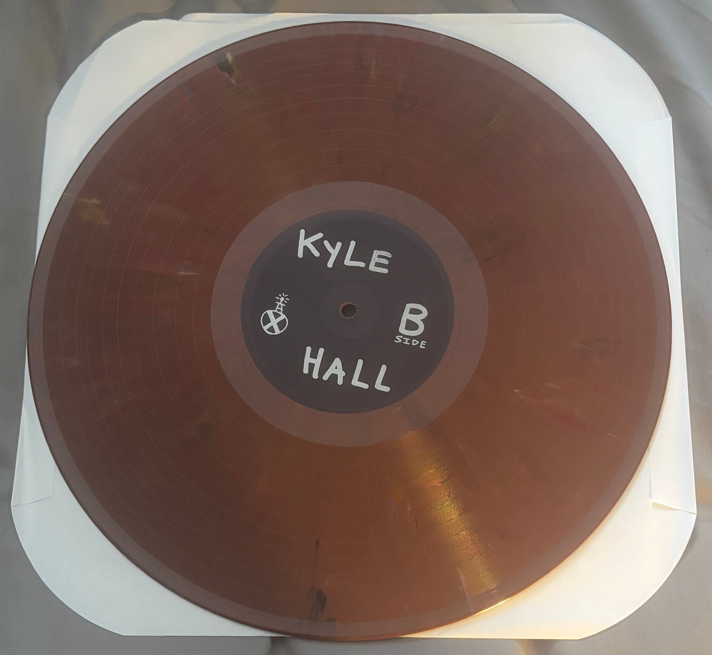 USED: Kyle Hall - Self-titled LP colored vinyl record (2013 Plan-It-X Records)