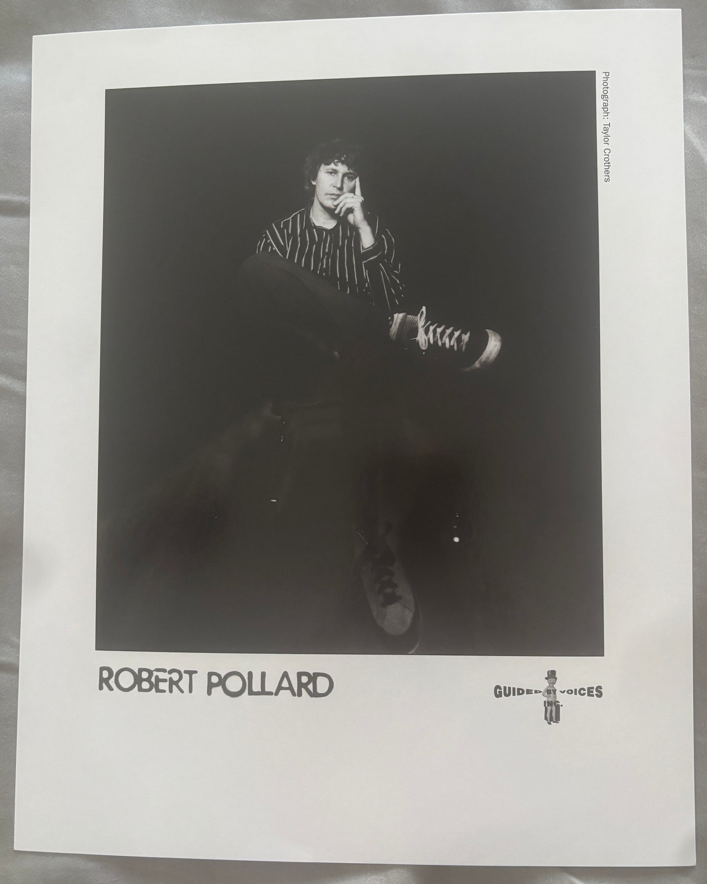USED: Robert Pollard - Waved Out LP translucent blue vinyl record (2018 reissue)