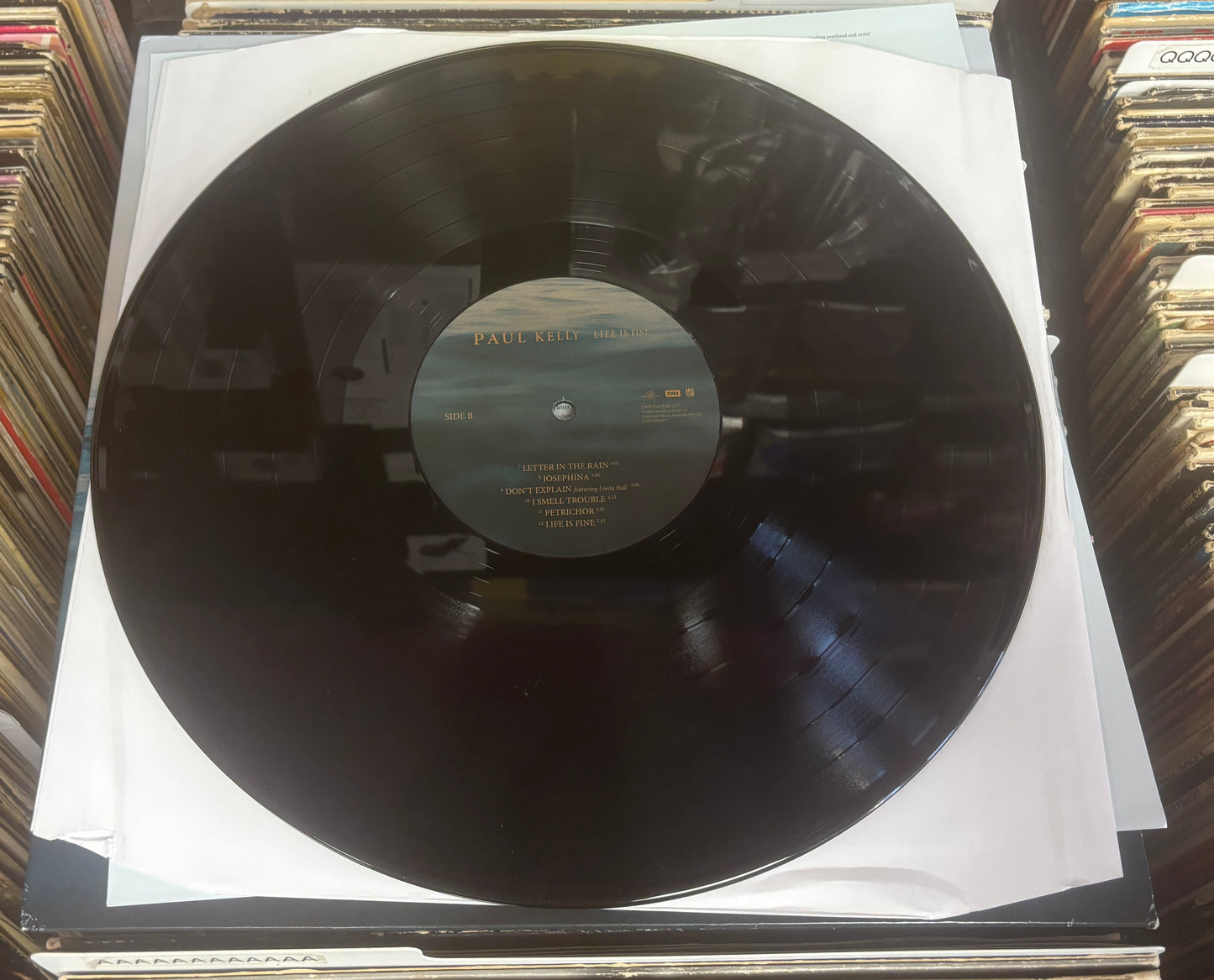 USED: Paul Kelly - Life is Fine LP vinyl record